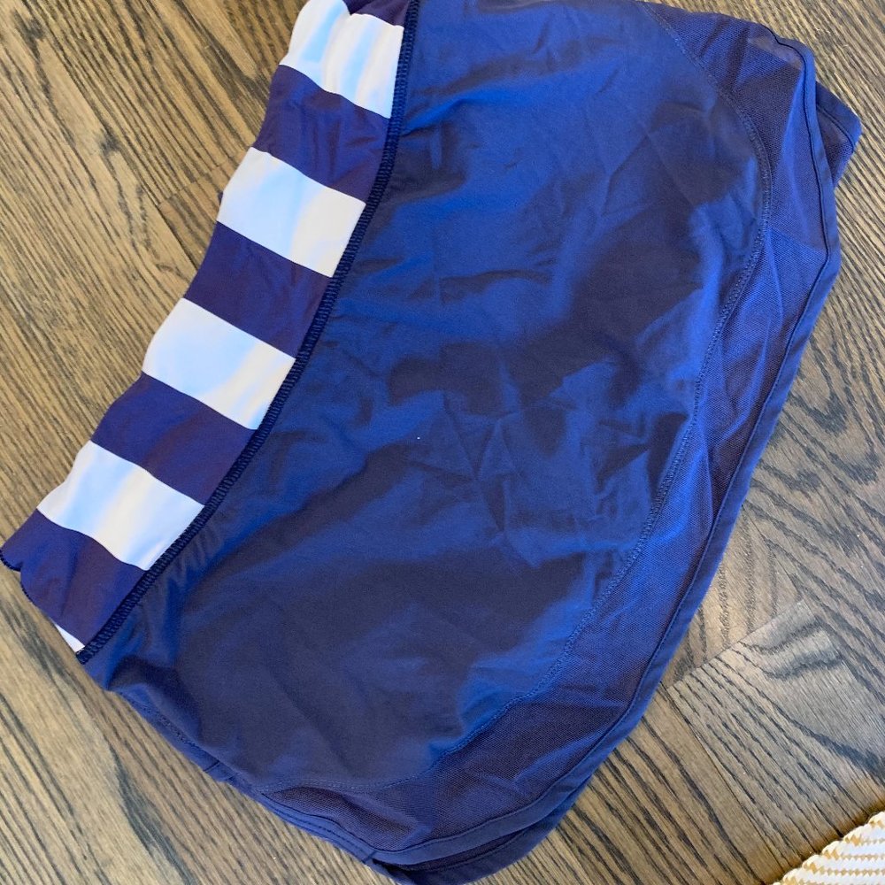 Navy lululemon athletica skort